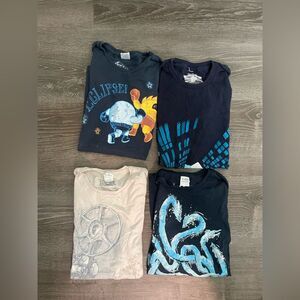 Women’s 2000s Threadless Four Piece Set S and M sizes Two First Edition Prints